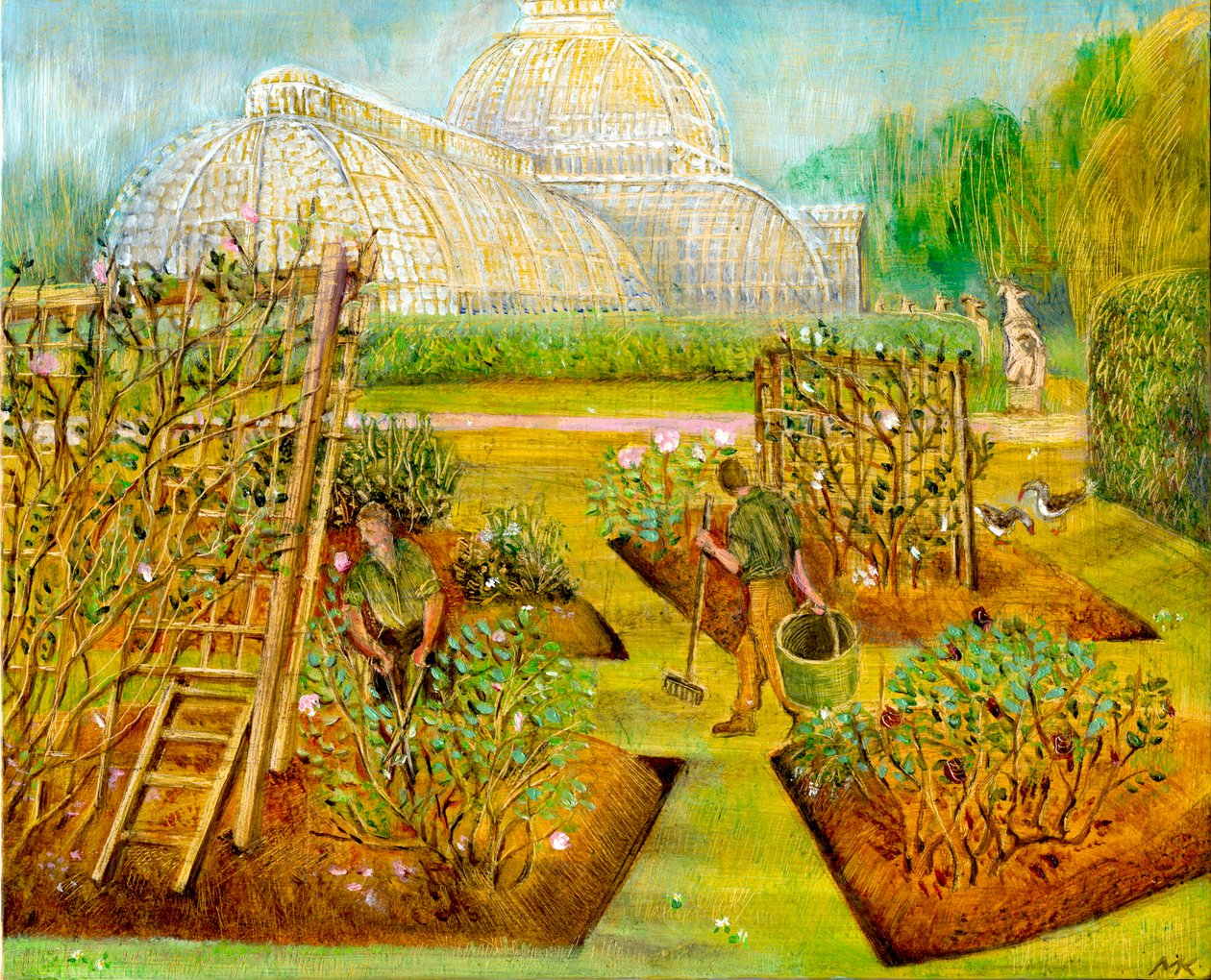 Gardeners, Kew, 2002 by Mary Kuper