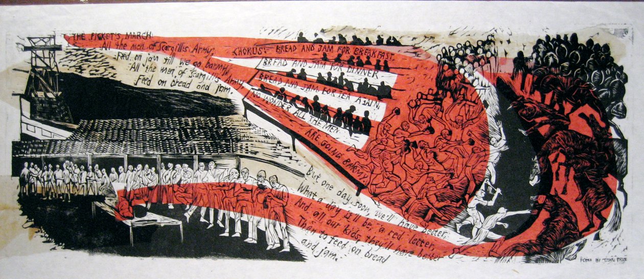 Miners Strike, Nottingham by Mary Kuper