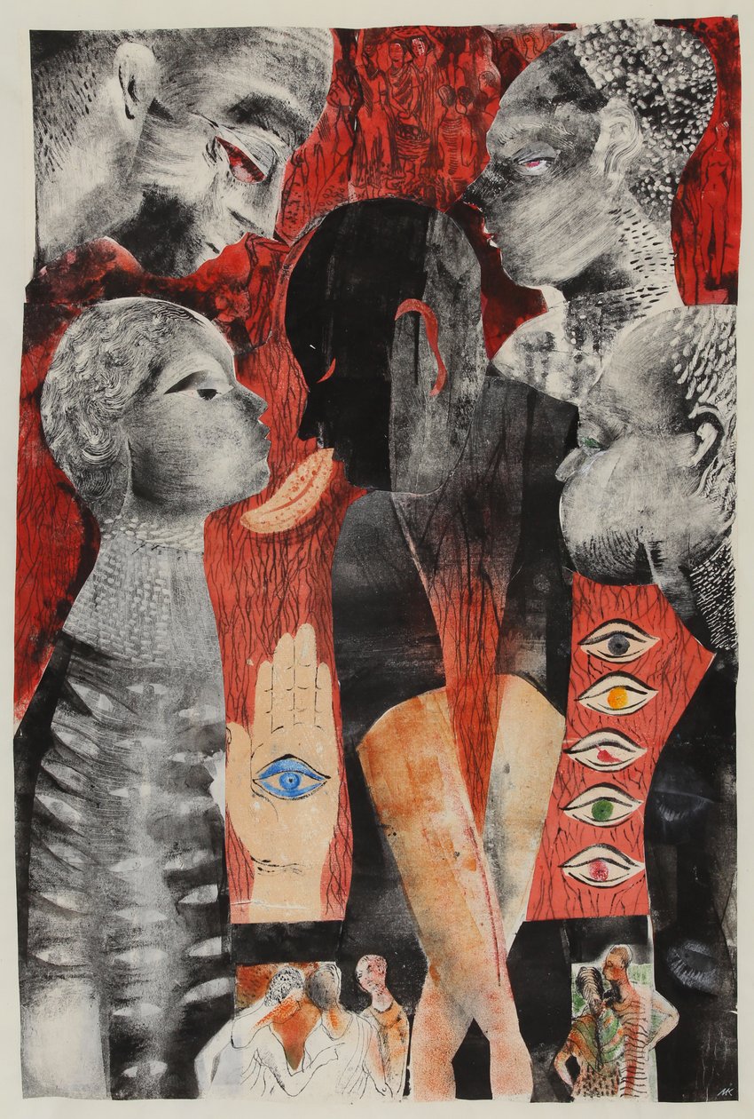 Red, Green, Black: The Envious Eye by Mary Kuper
