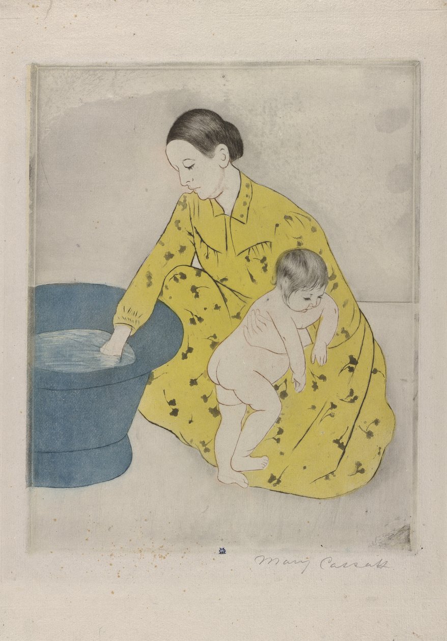 The Bath by Mary Cassatt