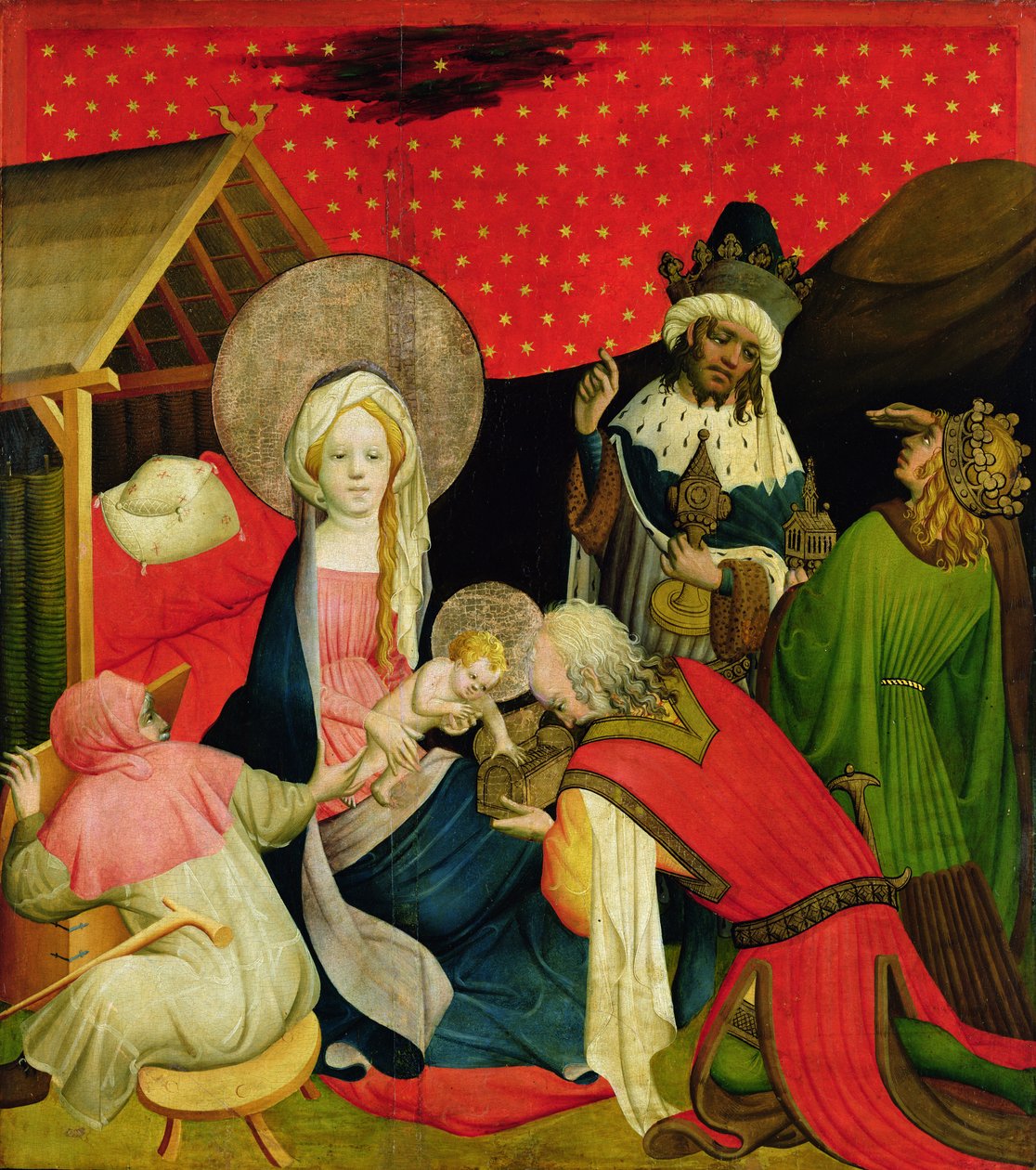 The Adoration of the Magi, panel from the St. Thomas Altar from St. John