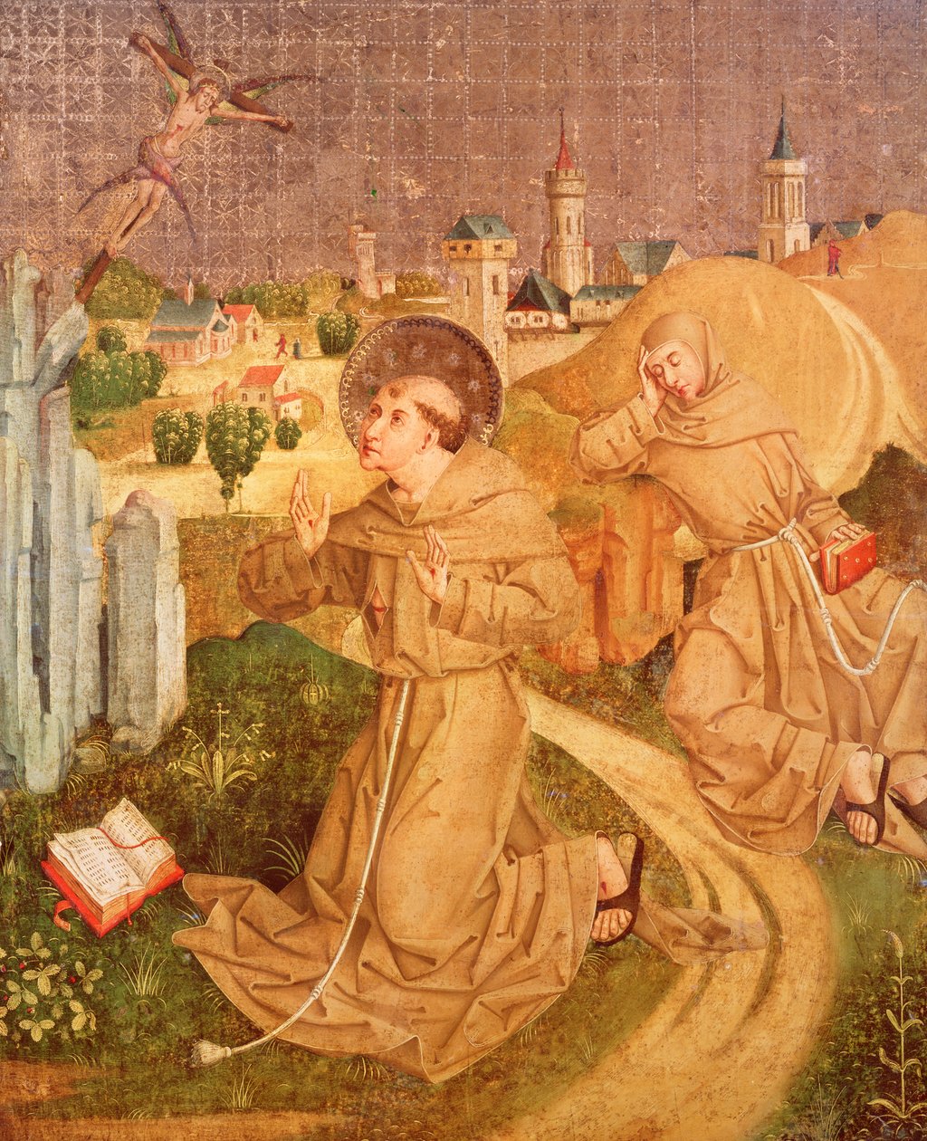 Saint Francis Receiving the Stigmata by Master Z. R.