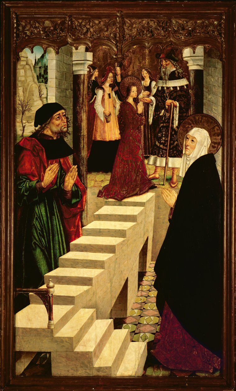 The Presentation of the Virgin Mary in the Temple by Master of Budapest