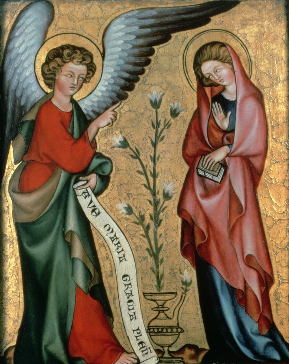 The Annunciation, c.1330 by Master of Cologne