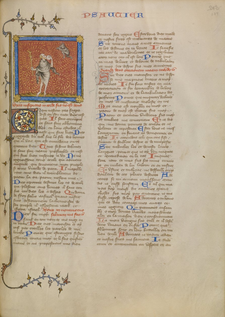 The Fool and a Demon by Master of Jean