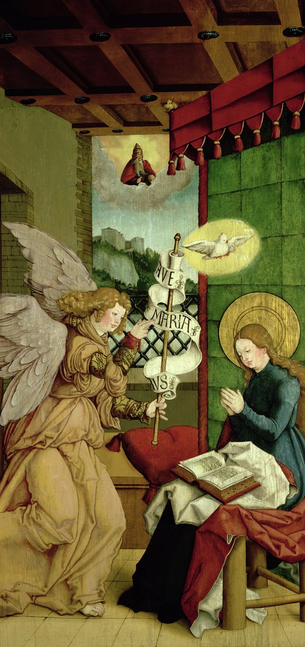 The Annunciation by Master of Messkirch