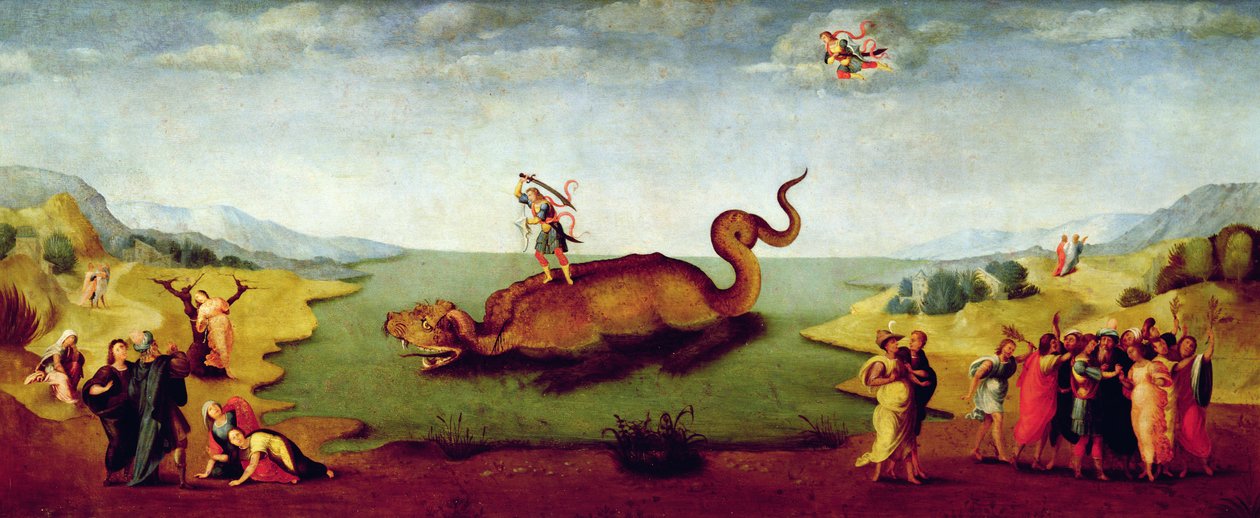 Perseus Rescuing Andromeda by Master of Serumido
