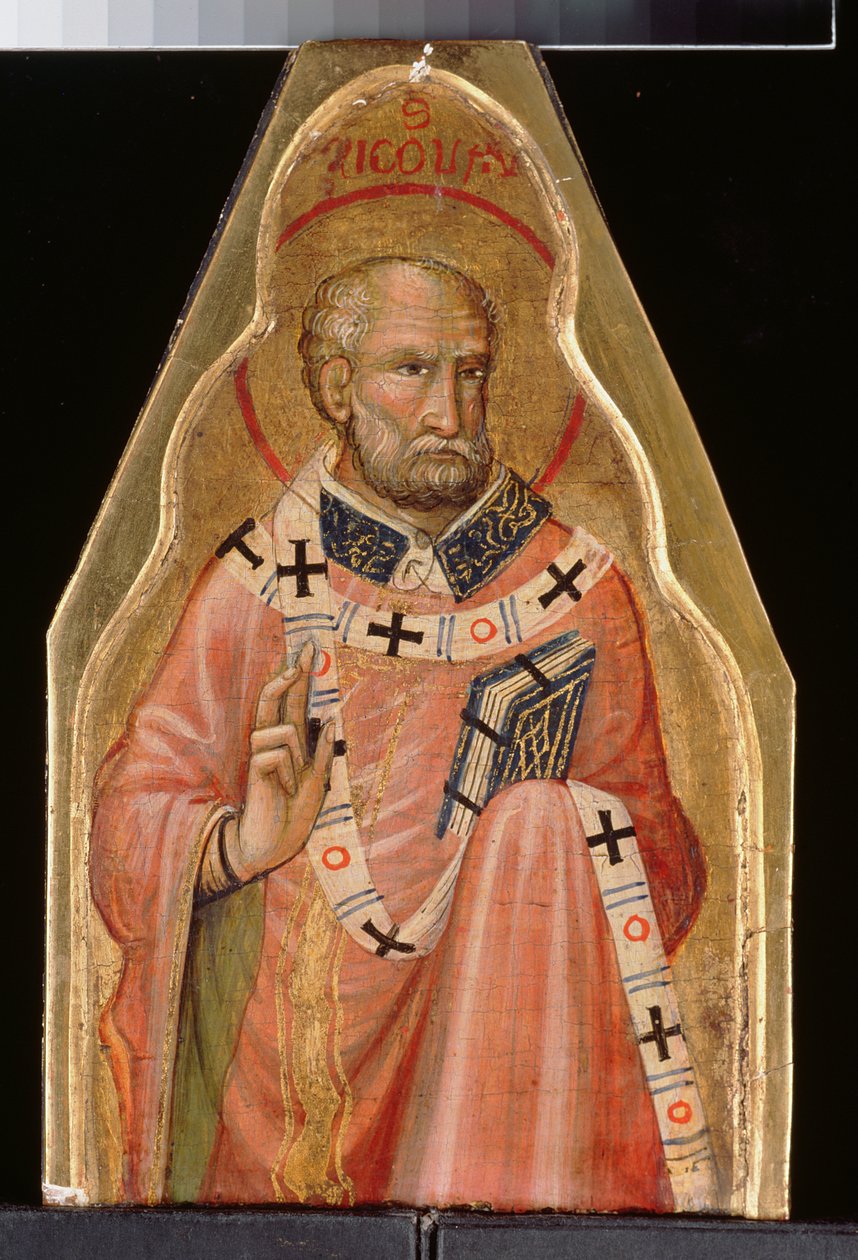 St. Nicholas by Master of Teplice