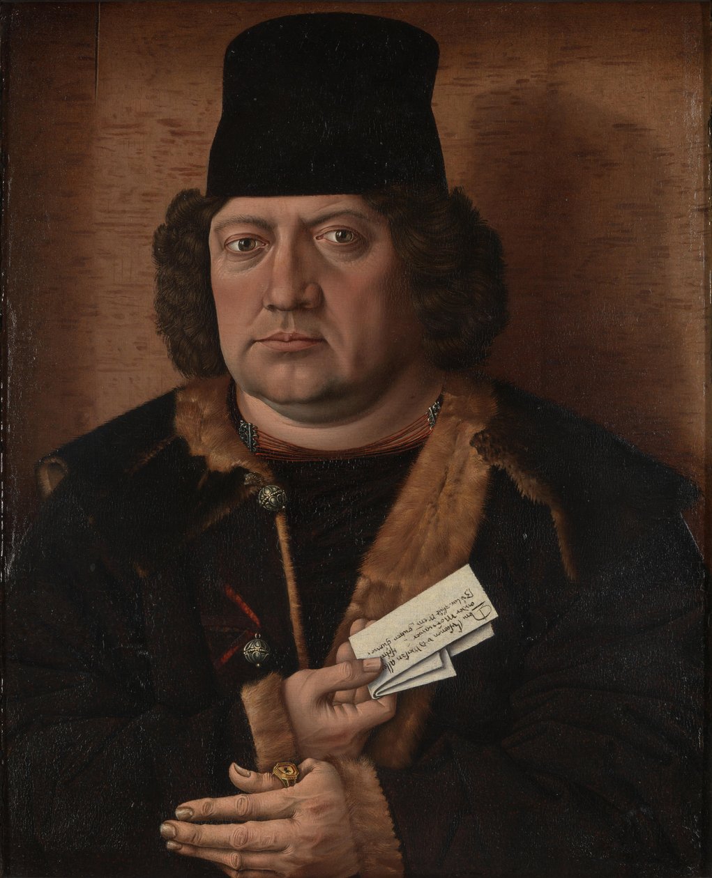 Portrait of Alexander Mornauer by Master of The Mornauer Portrait
