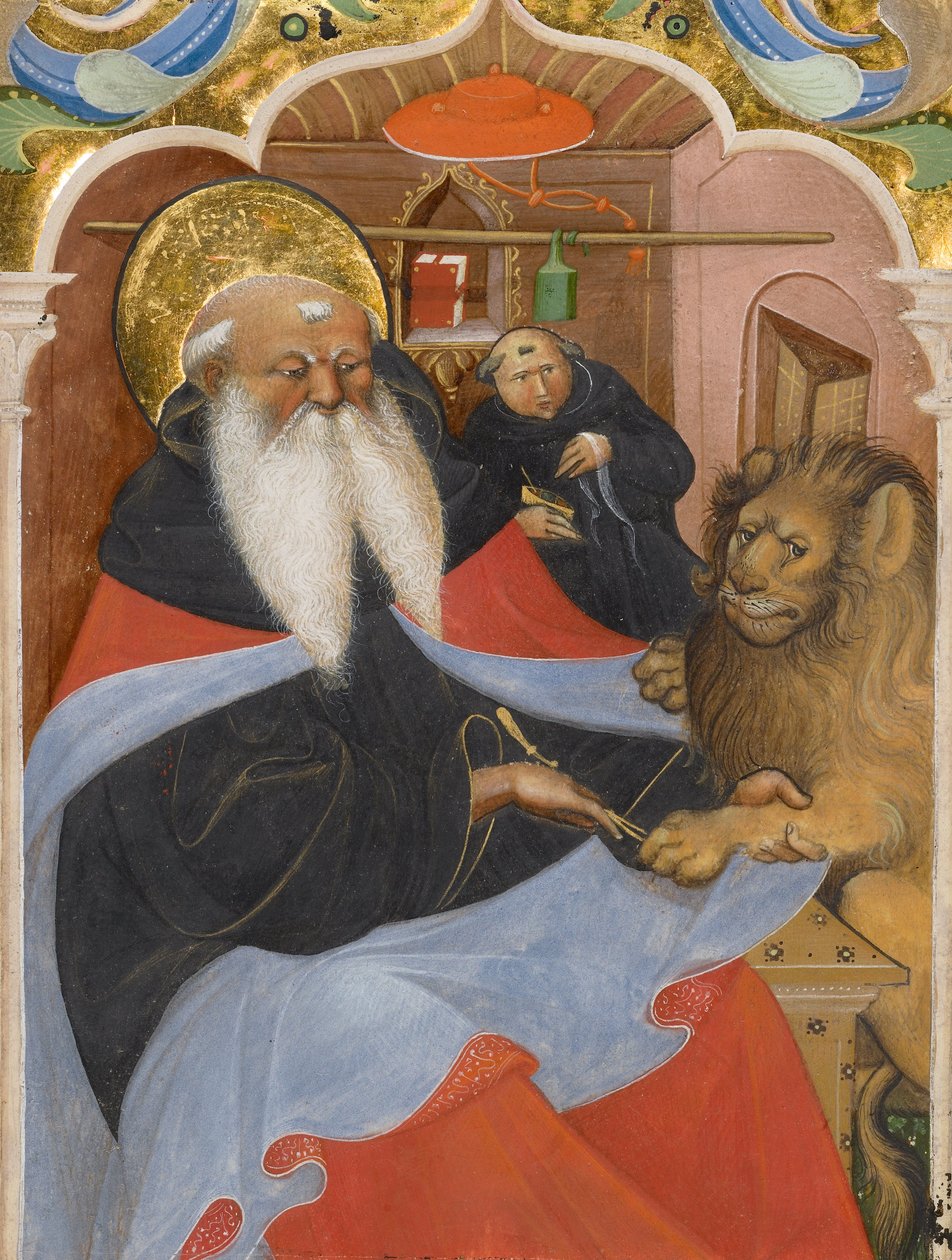 Saint Jerome Extracting a Thorn from a Lion