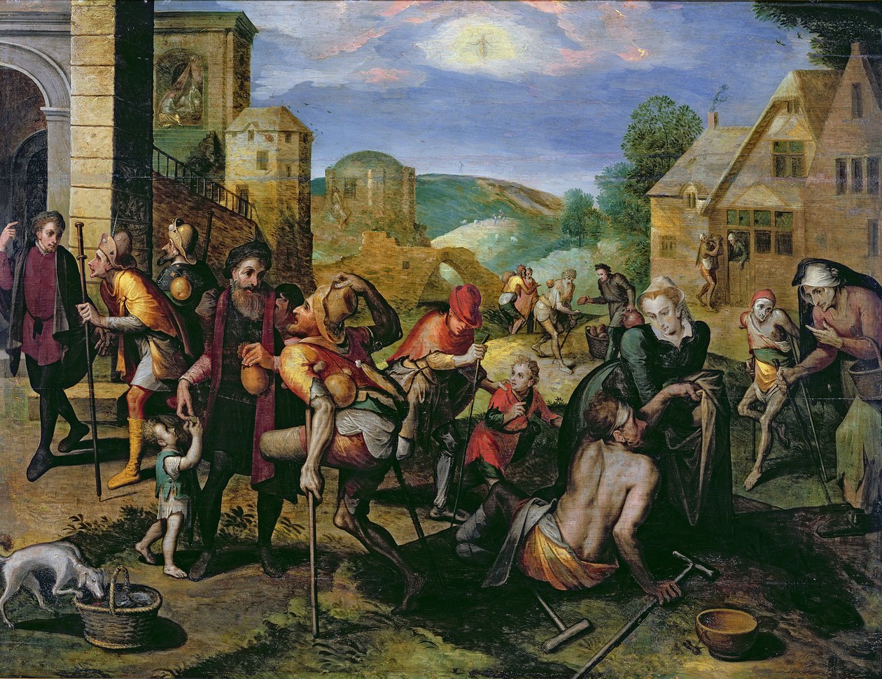 The Works of Mercy by Master of the Prodigal Son