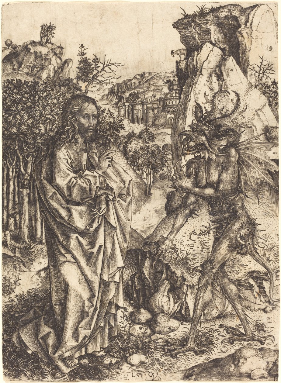 The Temptation of Christ by Master LCz