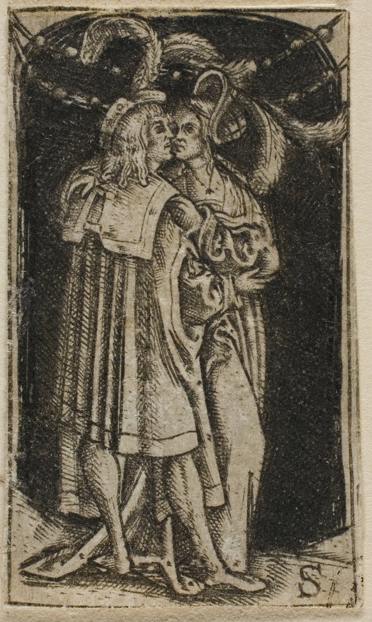 A Couple Standing by Master S