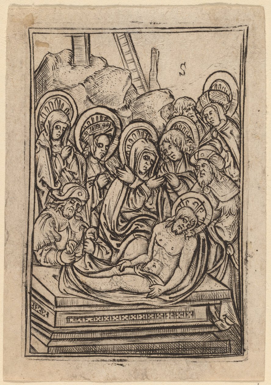 The Entombment by Master S