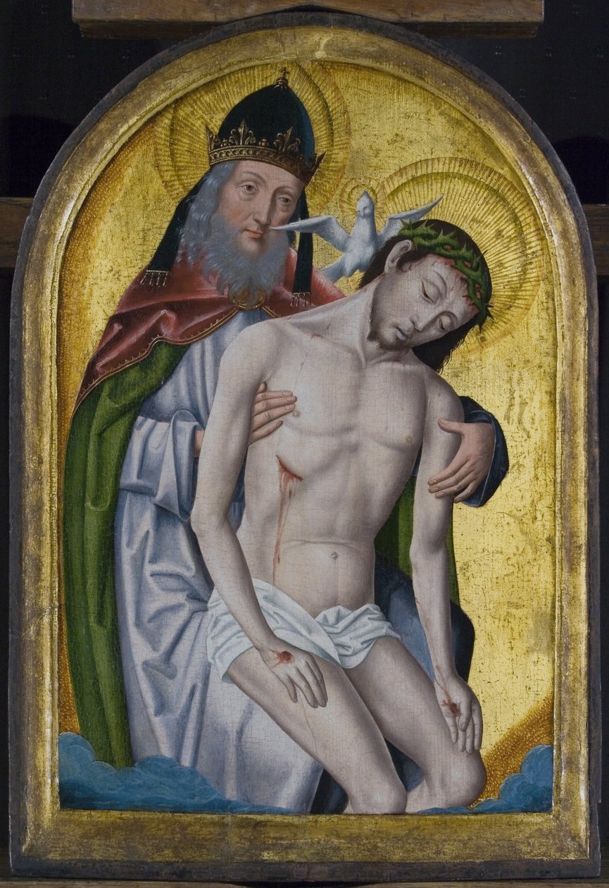 The Holy Trinity by Master of Flémalle
