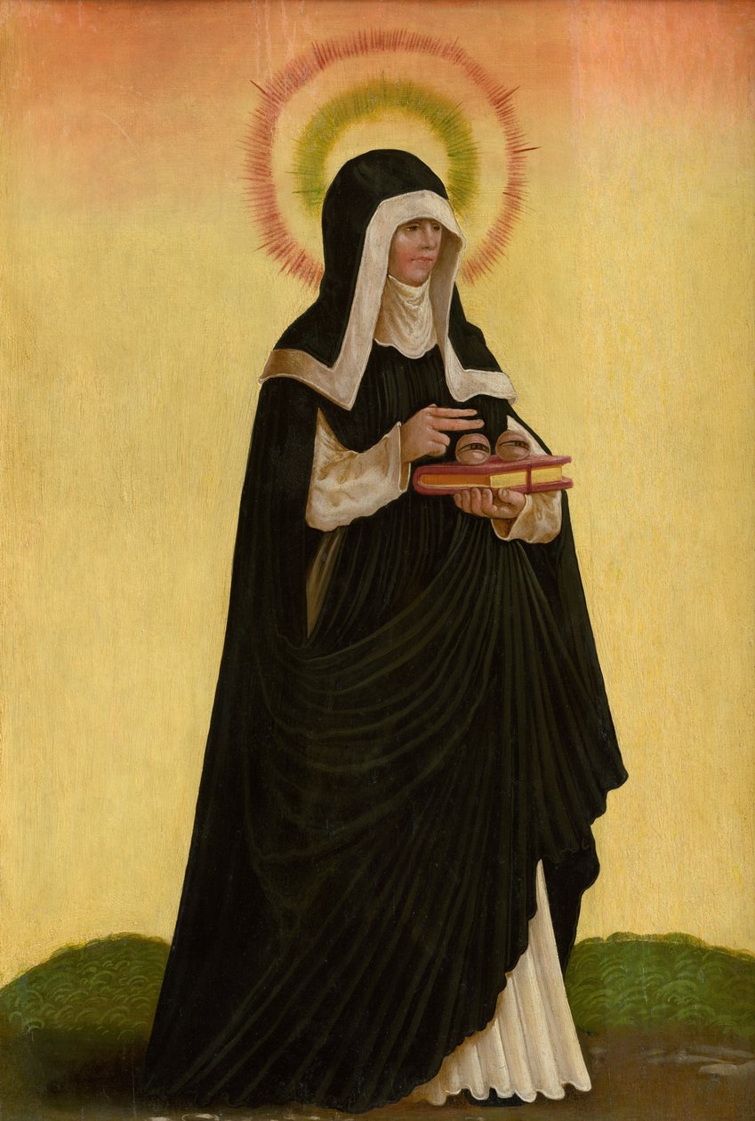 Saint Odile by Master of the Danube School