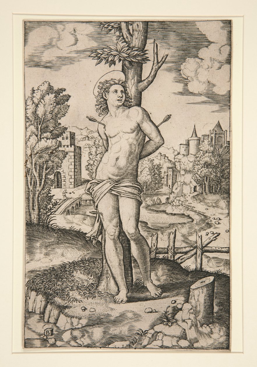 St. Sebastian by Master of the Die