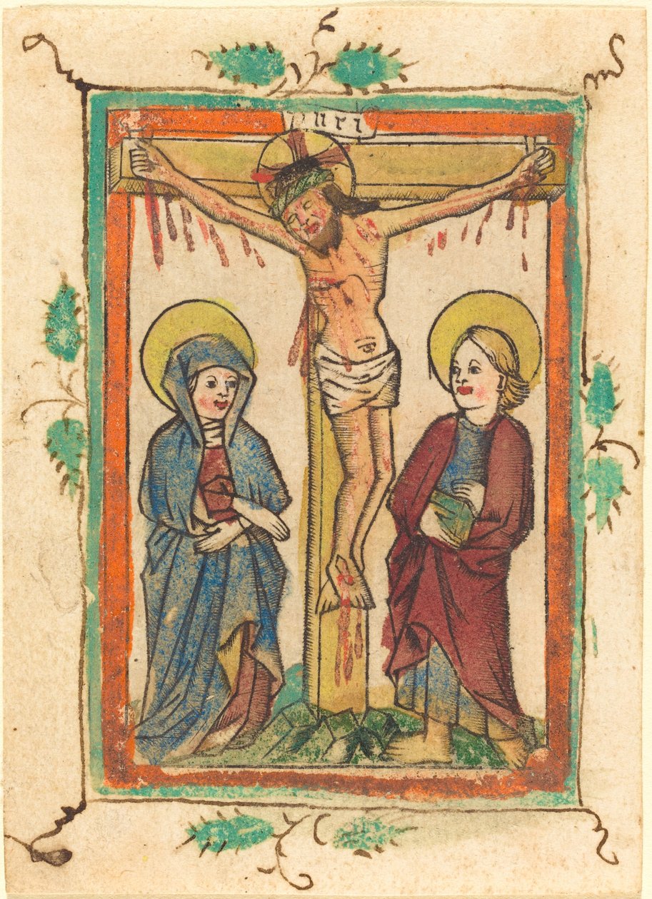 The Crucifixion by Master of the Dutuit Mount of Olives