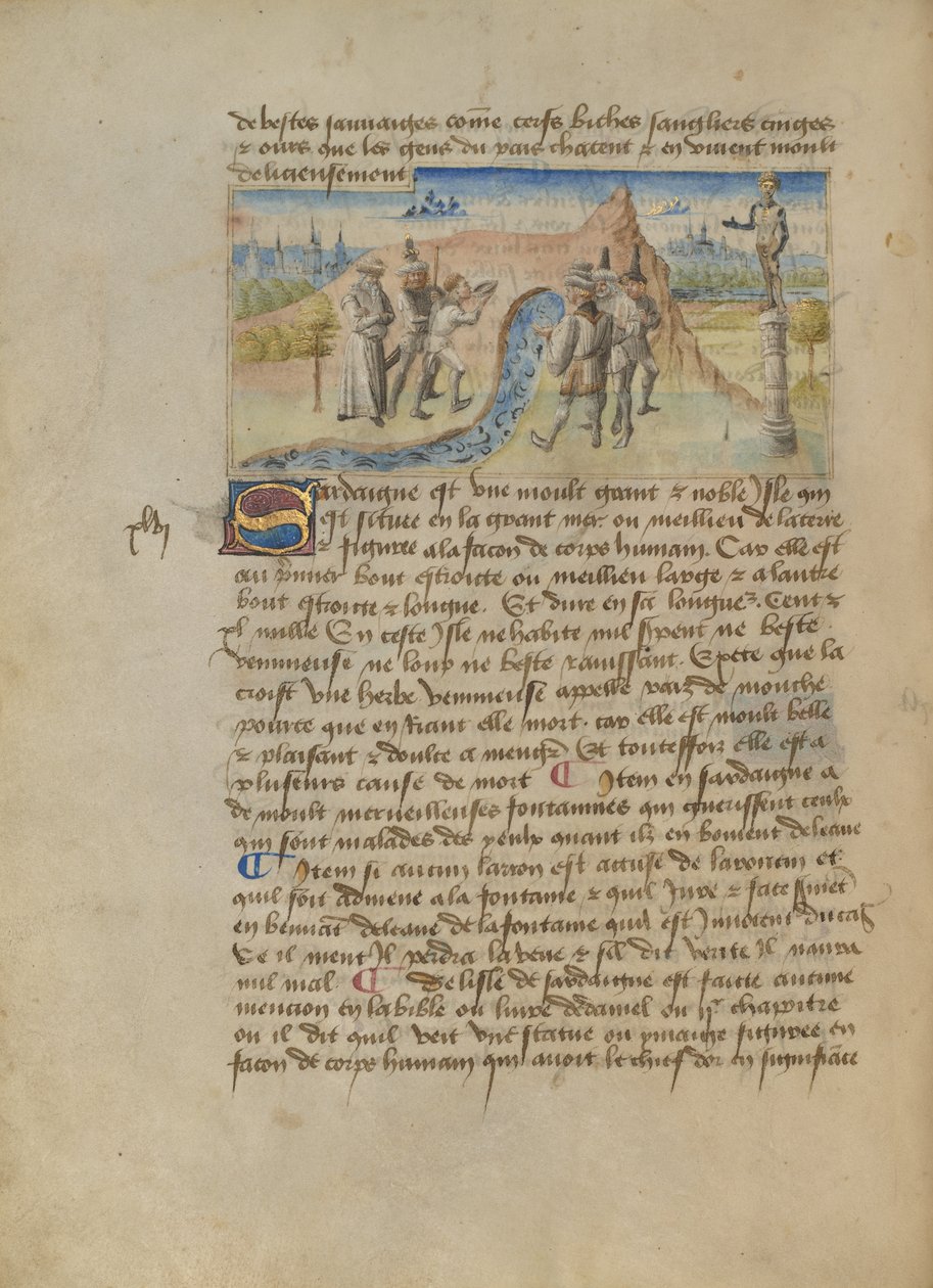 Sardinia by Master of the Geneva Boccaccio