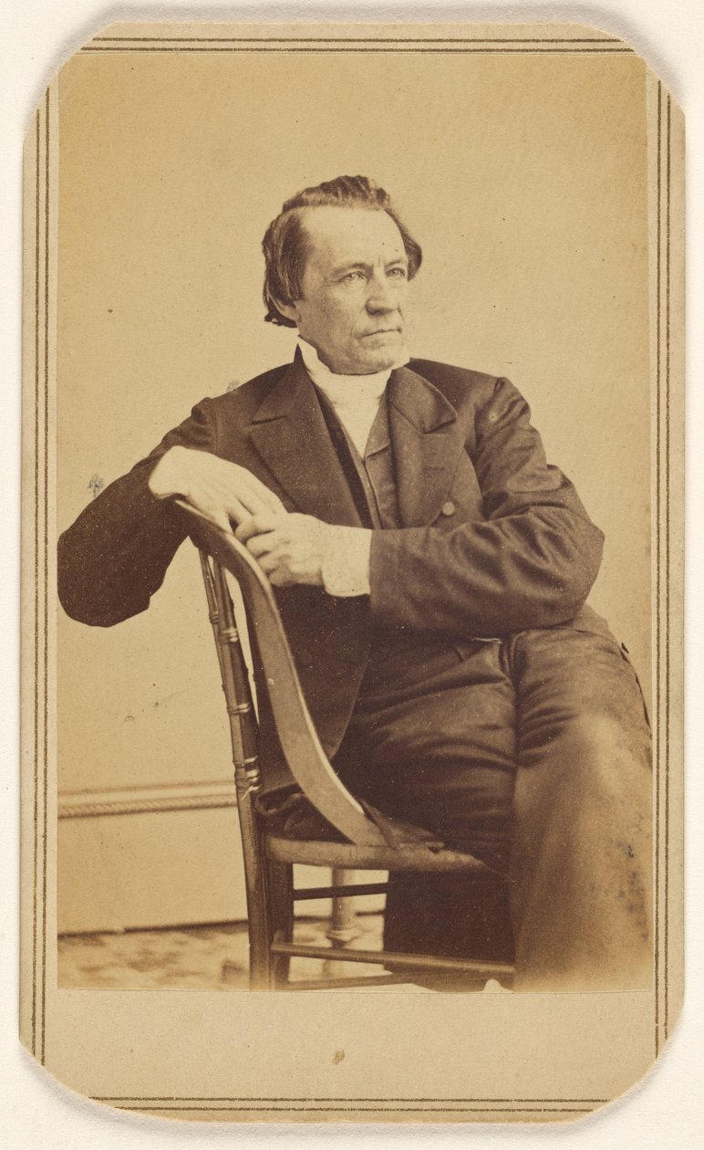 Edwin F. Hatfield, D.D. by Mathew B. Brady