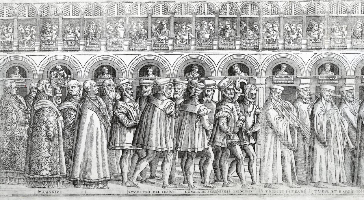 Dogal Procession by Matteo Pagani