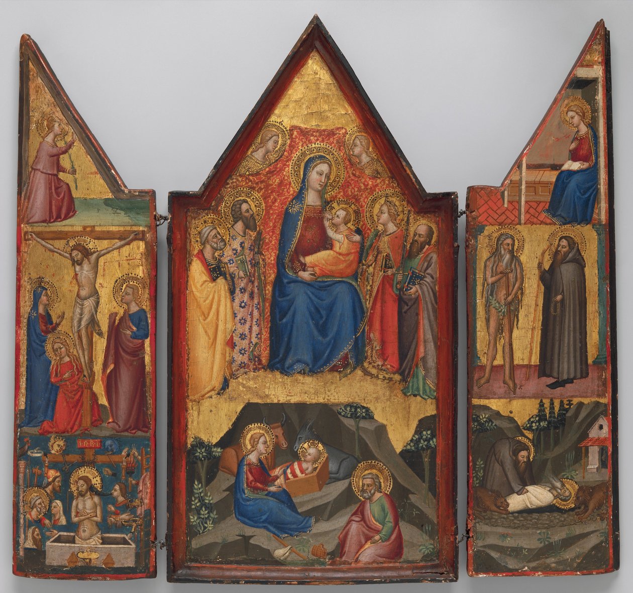 Madonna and Child Enthroned with Saints by Matteo di Pacino