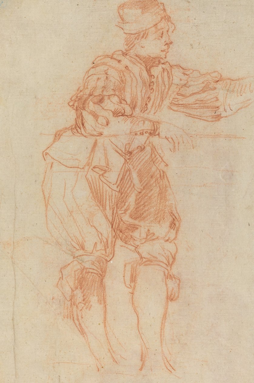 Man Leaning on a Rail by Matteo Rosselli