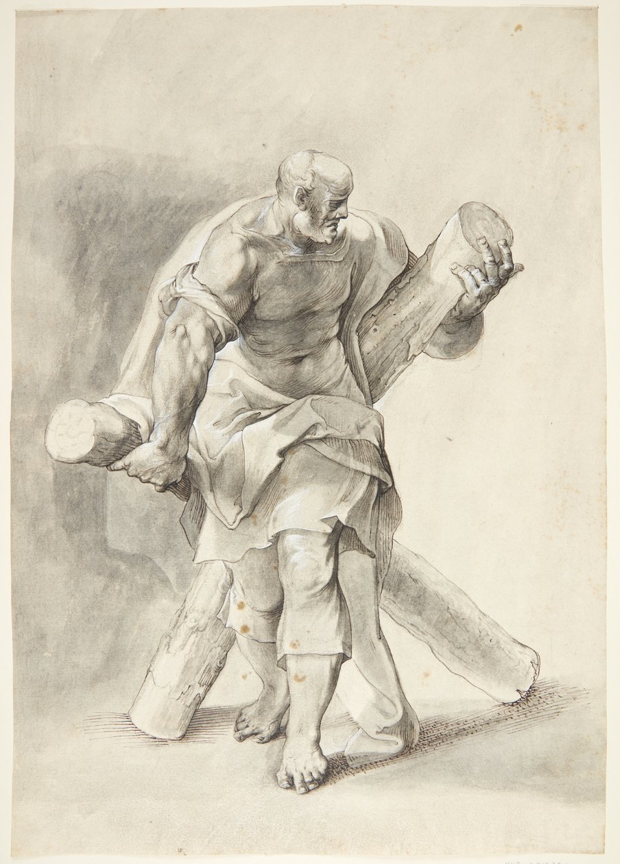 Jesus and the 12 Apostles: Andrew by Matthäus Gundelach
