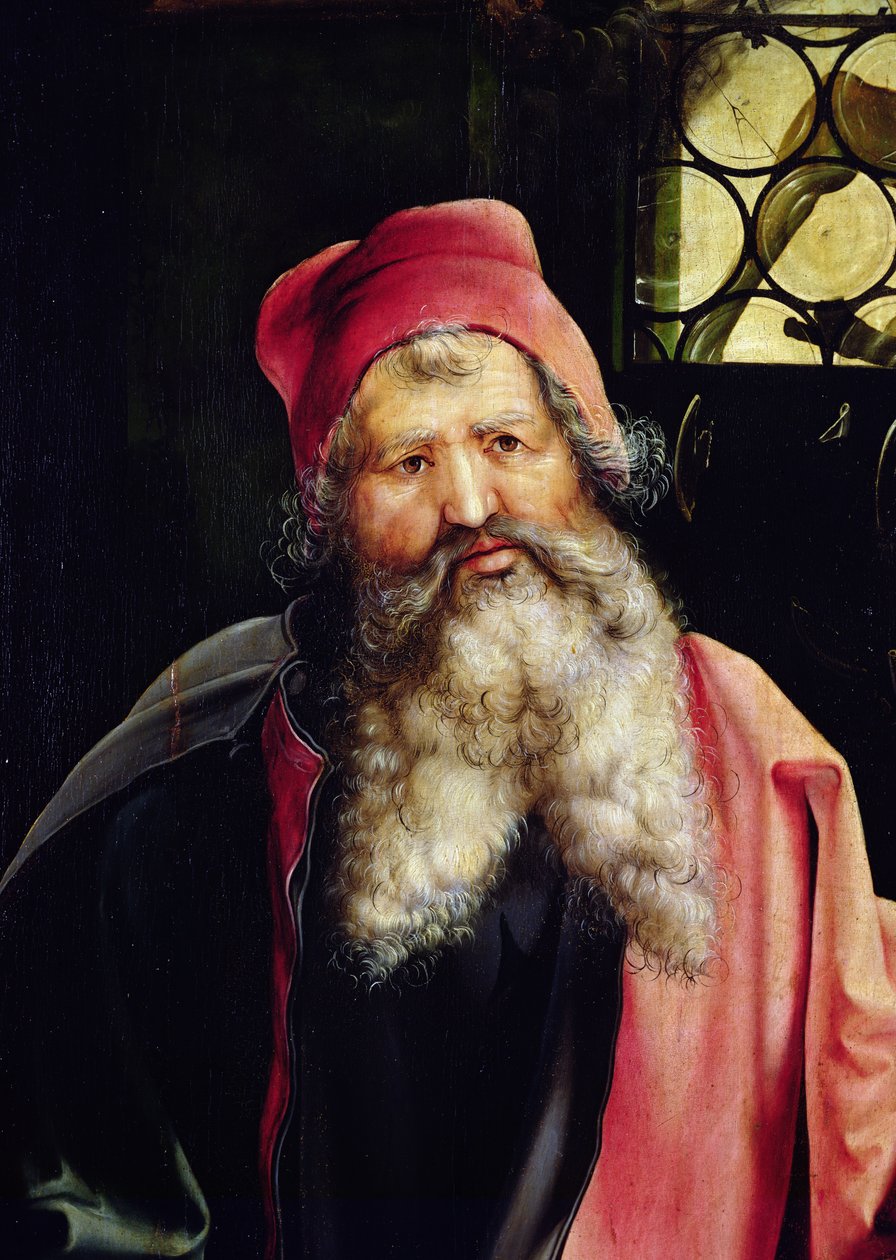 Detail of Saint Anthony from the Isenheim Altarpiece by Matthias Grünewald