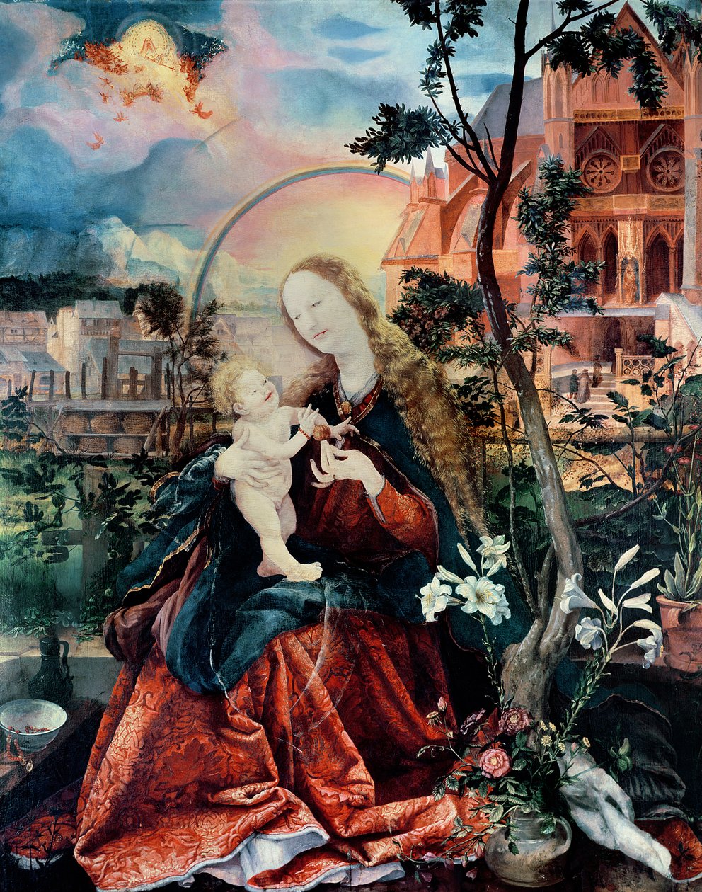 The Stuppach Madonna by Matthias Grünewald