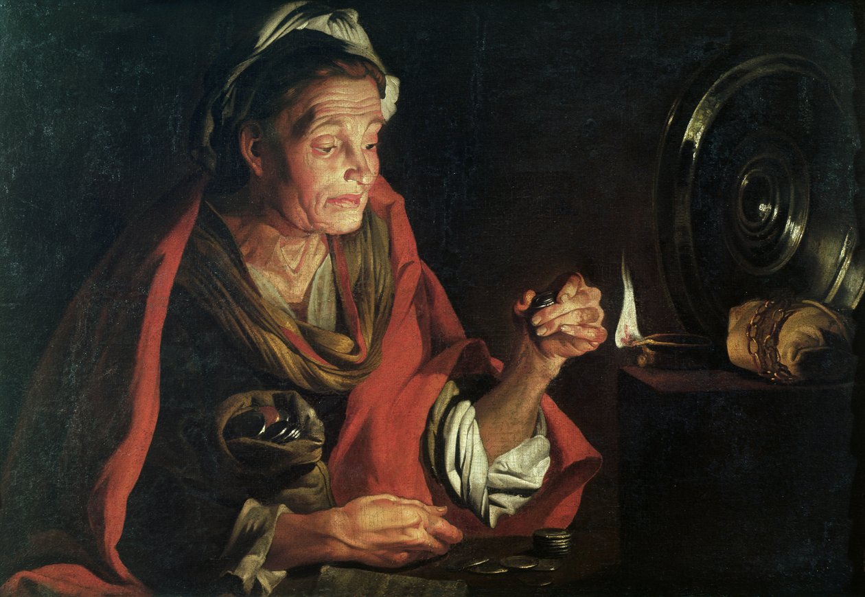 Avarice by Matthias Stomer