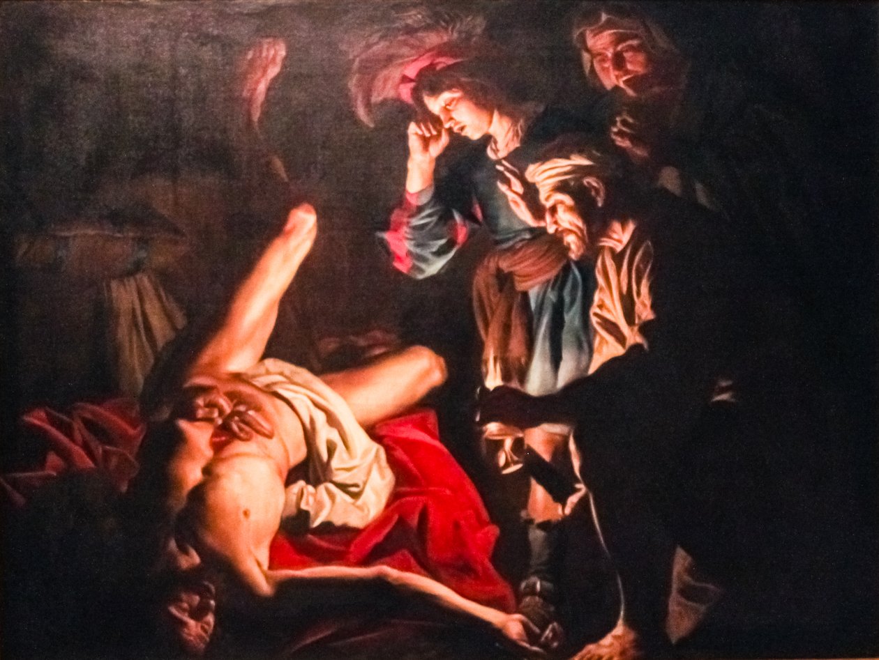 Death of Cato by Matthias Stom