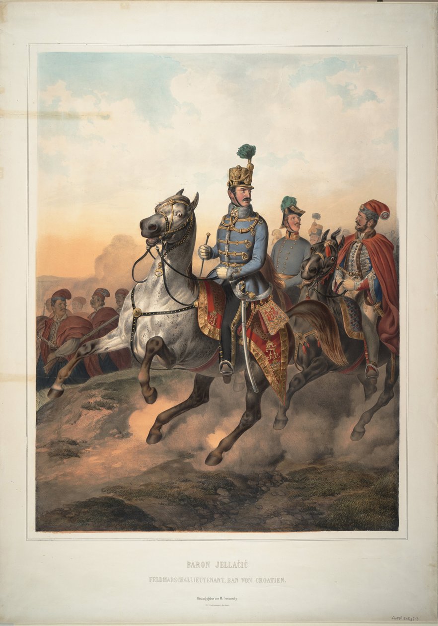 Count Josip Jelacic of Buim by Matthias Trentsensky