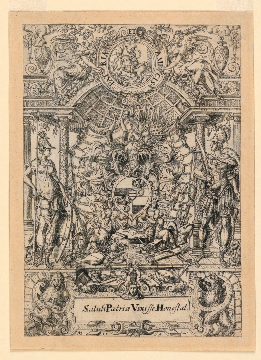 Arms of the Pfinzing von by Matthias Zündt