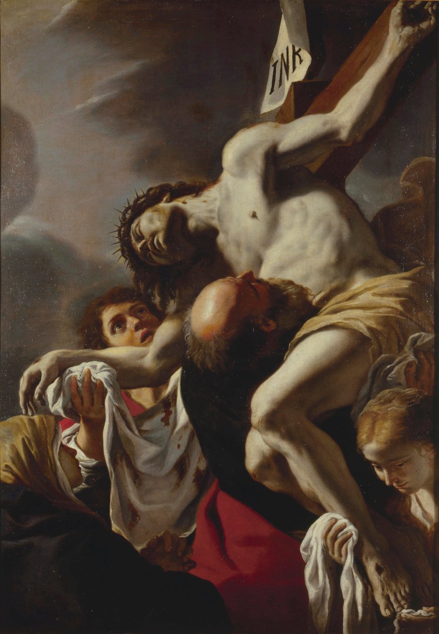 The Descent from the Cross by Mattia Preti