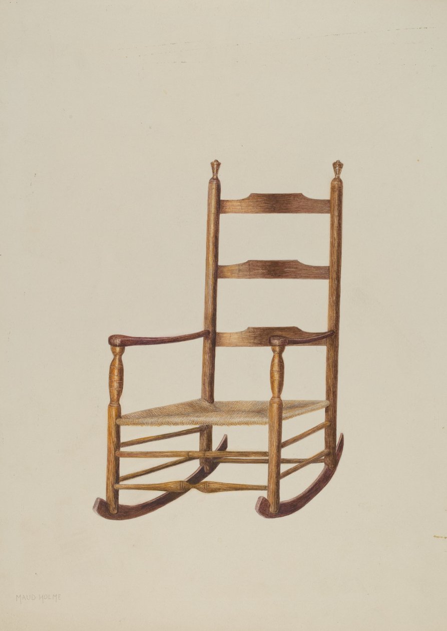 Rocking Chair by Maud M. Holme