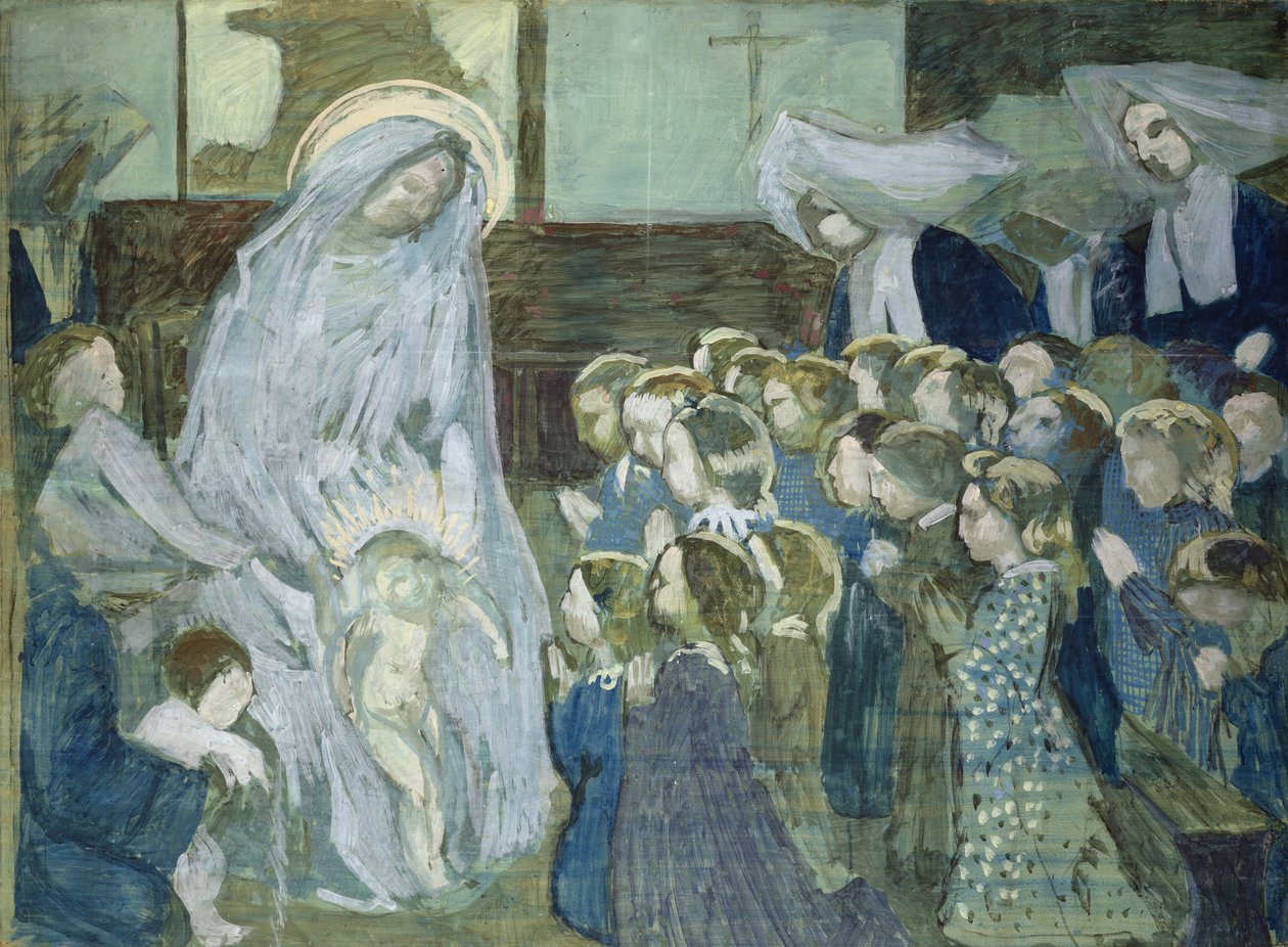 Sketch of the Virgin at School by Maurice Denis