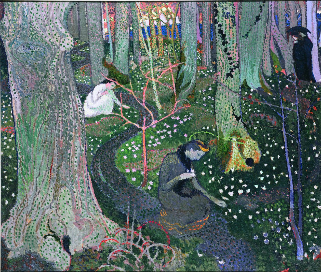 April The Anemones by Maurice Denis