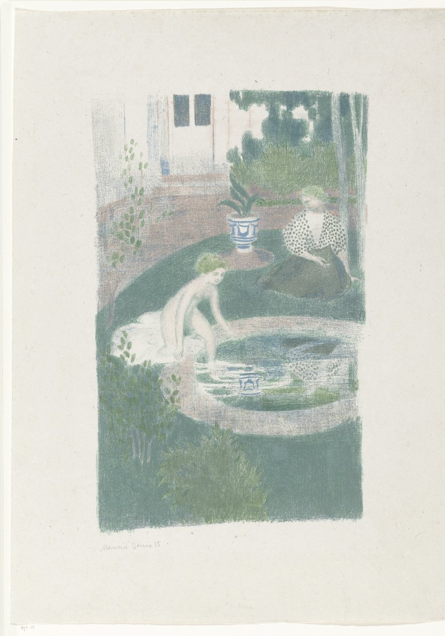 The Reflection in the Fountain by Maurice Denis