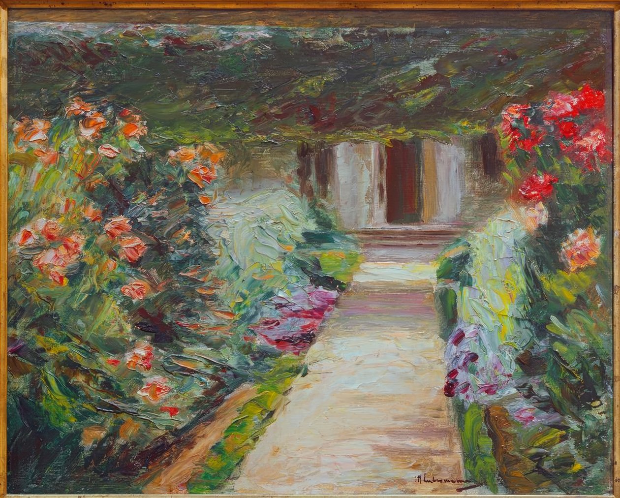 The Kitchen Garden to the Northeast – Flowering Perennials by Max Liebermann