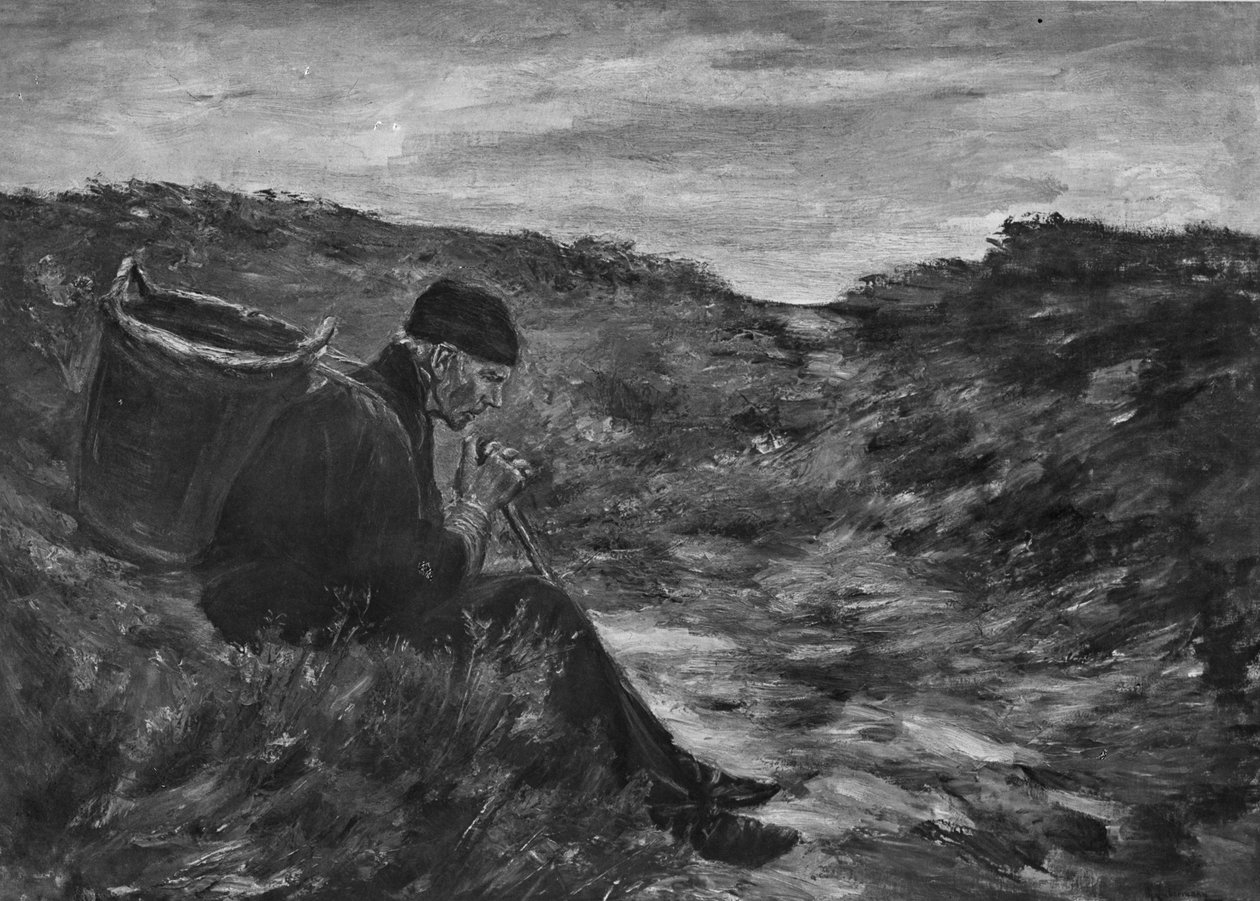 In the Dunes by Max Liebermann