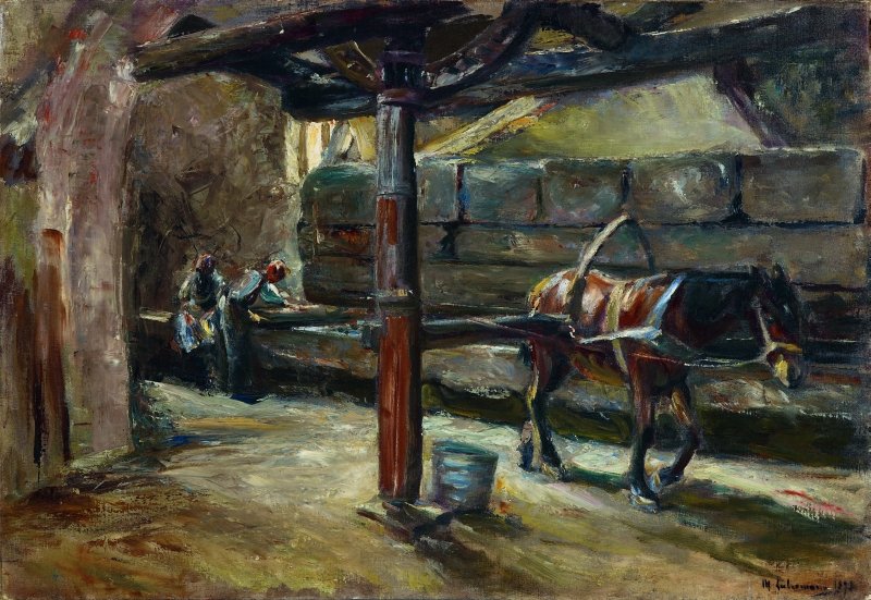 Fulling Mill in Florence by Max Liebermann