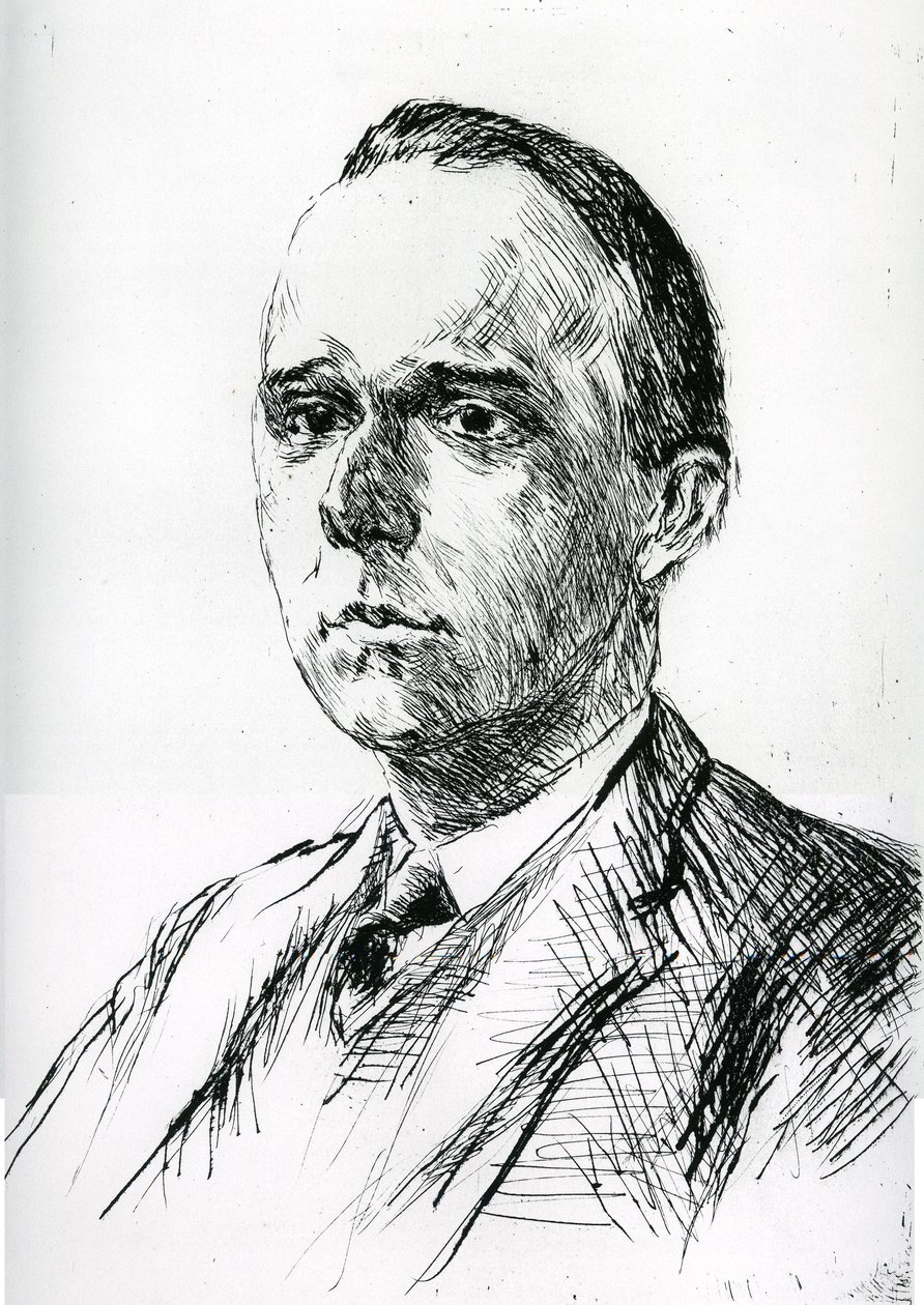 Werner Jaeger by Max Liebermann