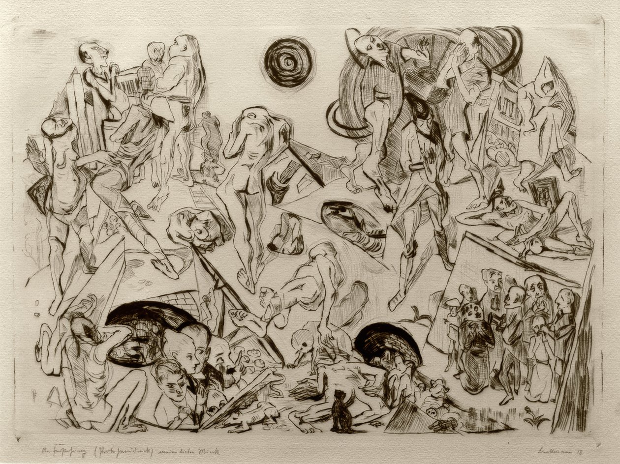 Resurrection by Max Beckmann