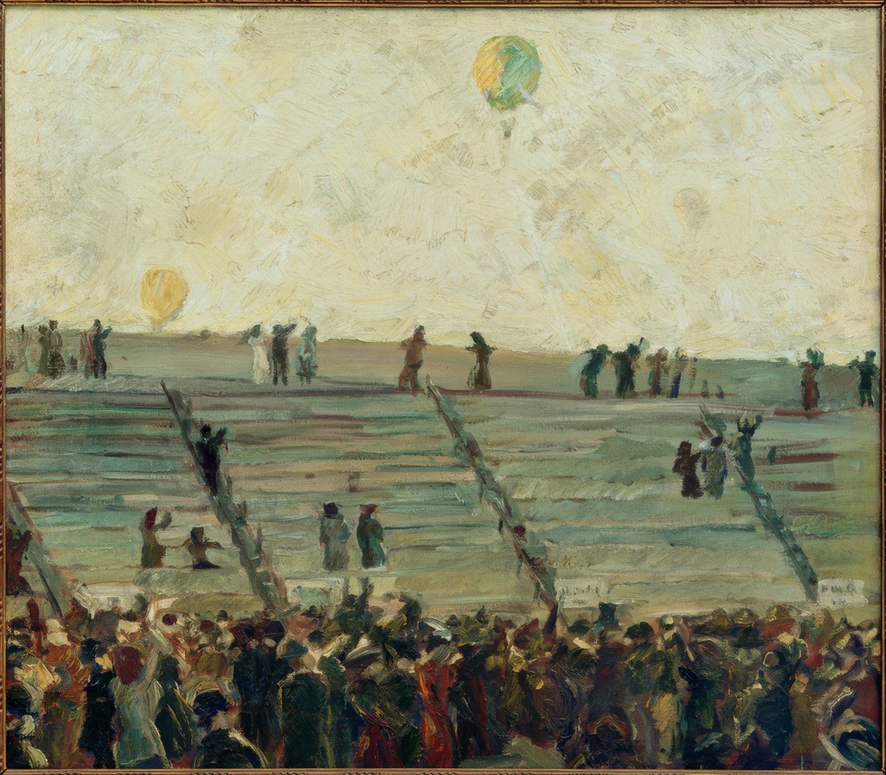 Balloon Race by Max Beckmann