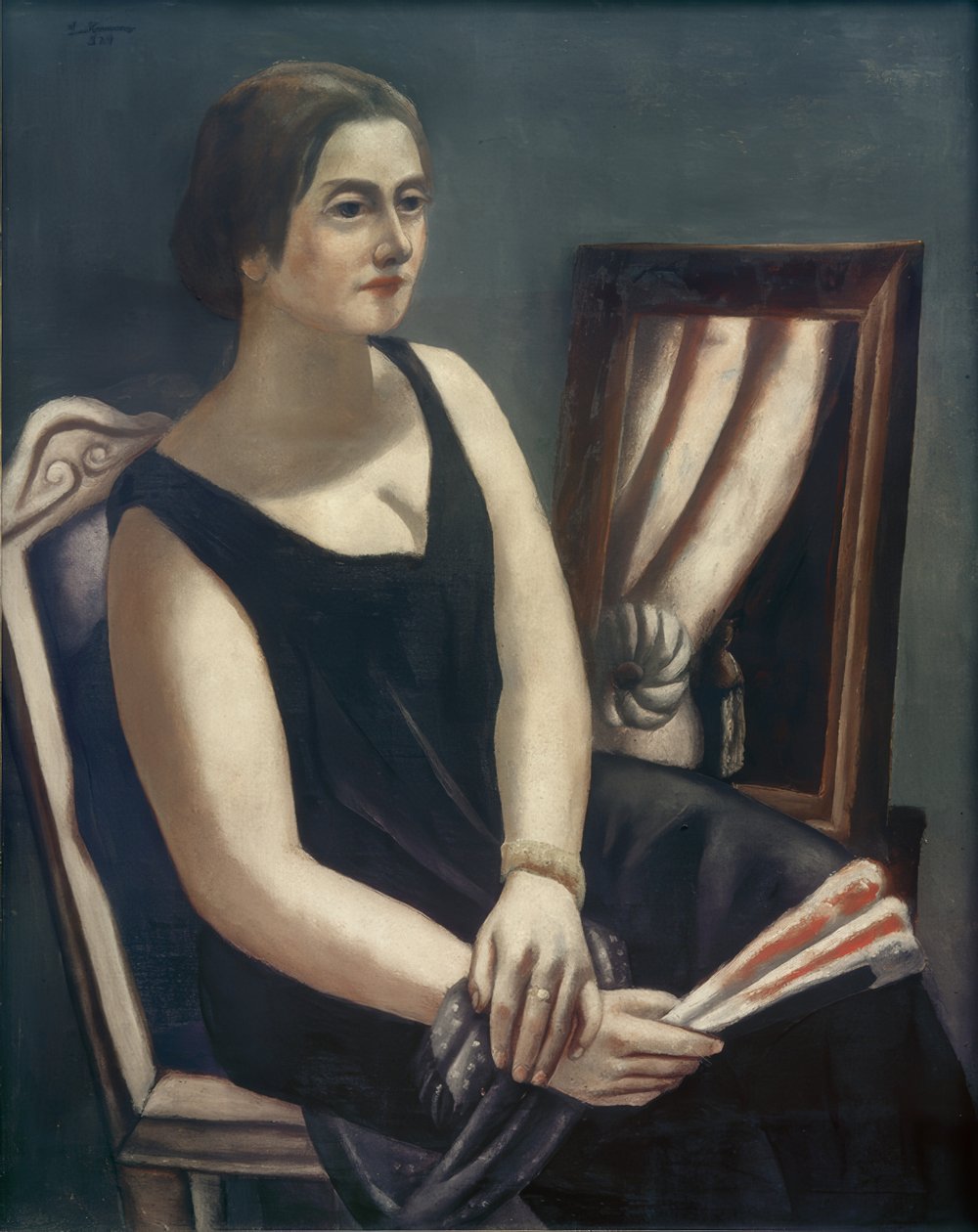 Portrait of Minna Beckmann-Tube by Max Beckmann