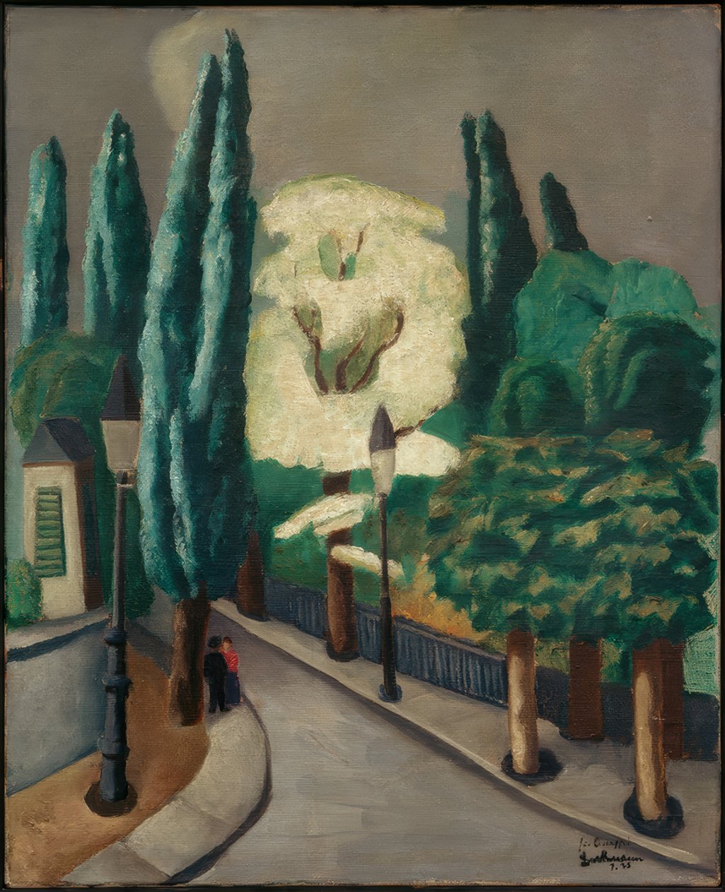 Blooming Acacia by Max Beckmann