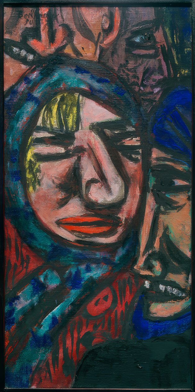 Bowery by Max Beckmann