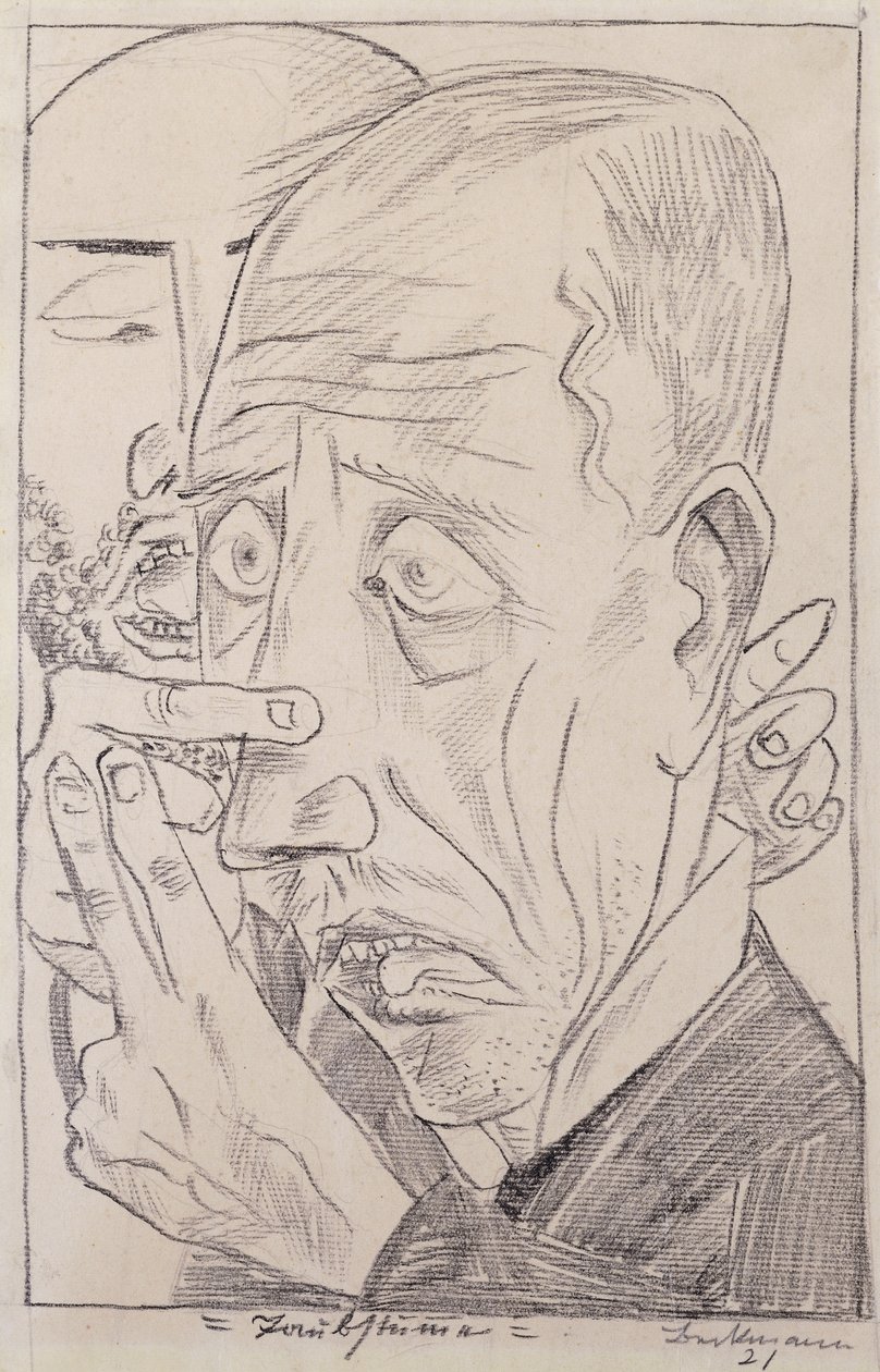 Deaf Mute by Max Beckmann