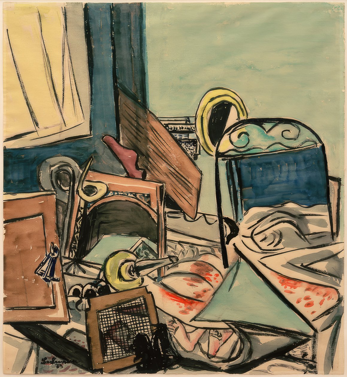 The Murder by Max Beckmann
